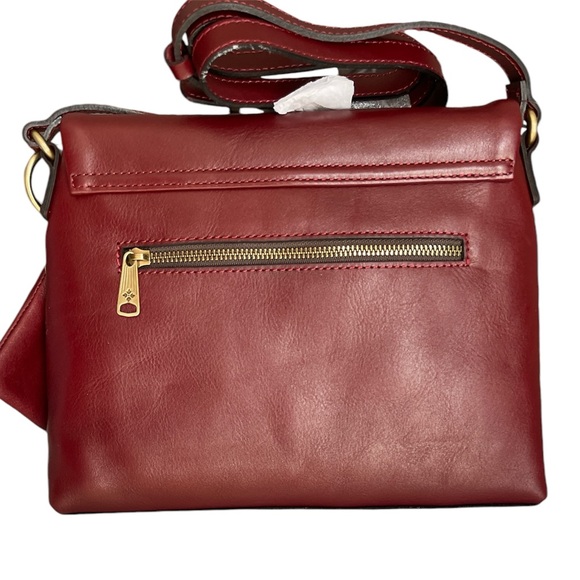 Patricia Nash Mili Leather Medium Flap Crossbody w/ Coin Pouch   0103 - Picture 2 of 13